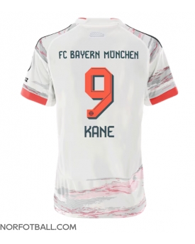 Billige Fotballdrakt Bayern Munich Harry Kane #9 Replika Bortedrakt Dame 2025-26 Kortermet